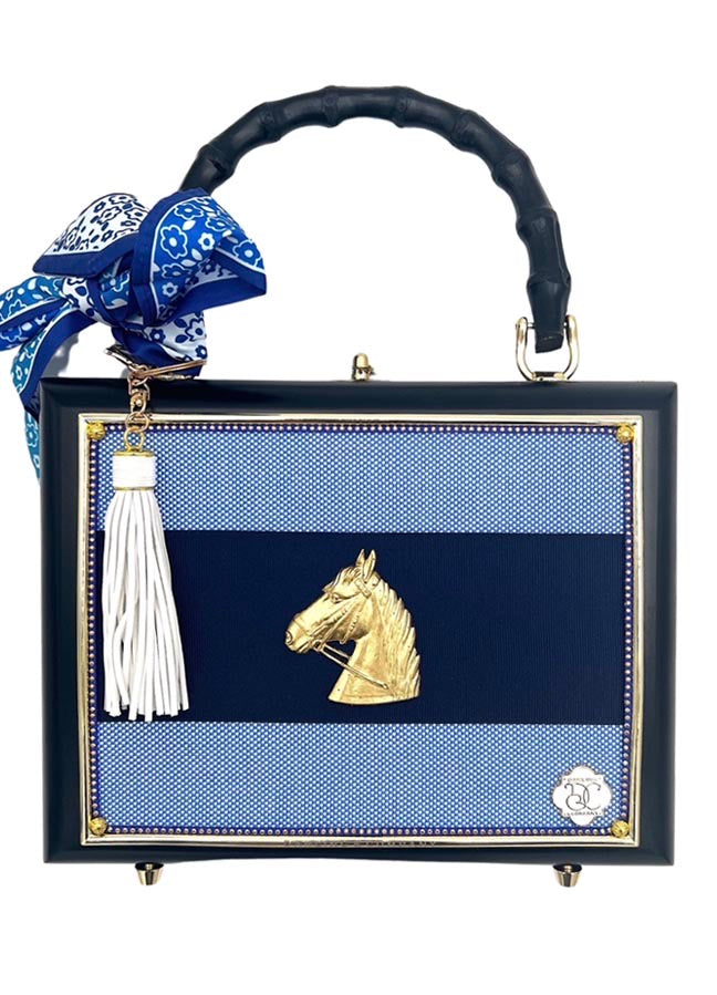 Saratoga Toile Bag - Black - Large