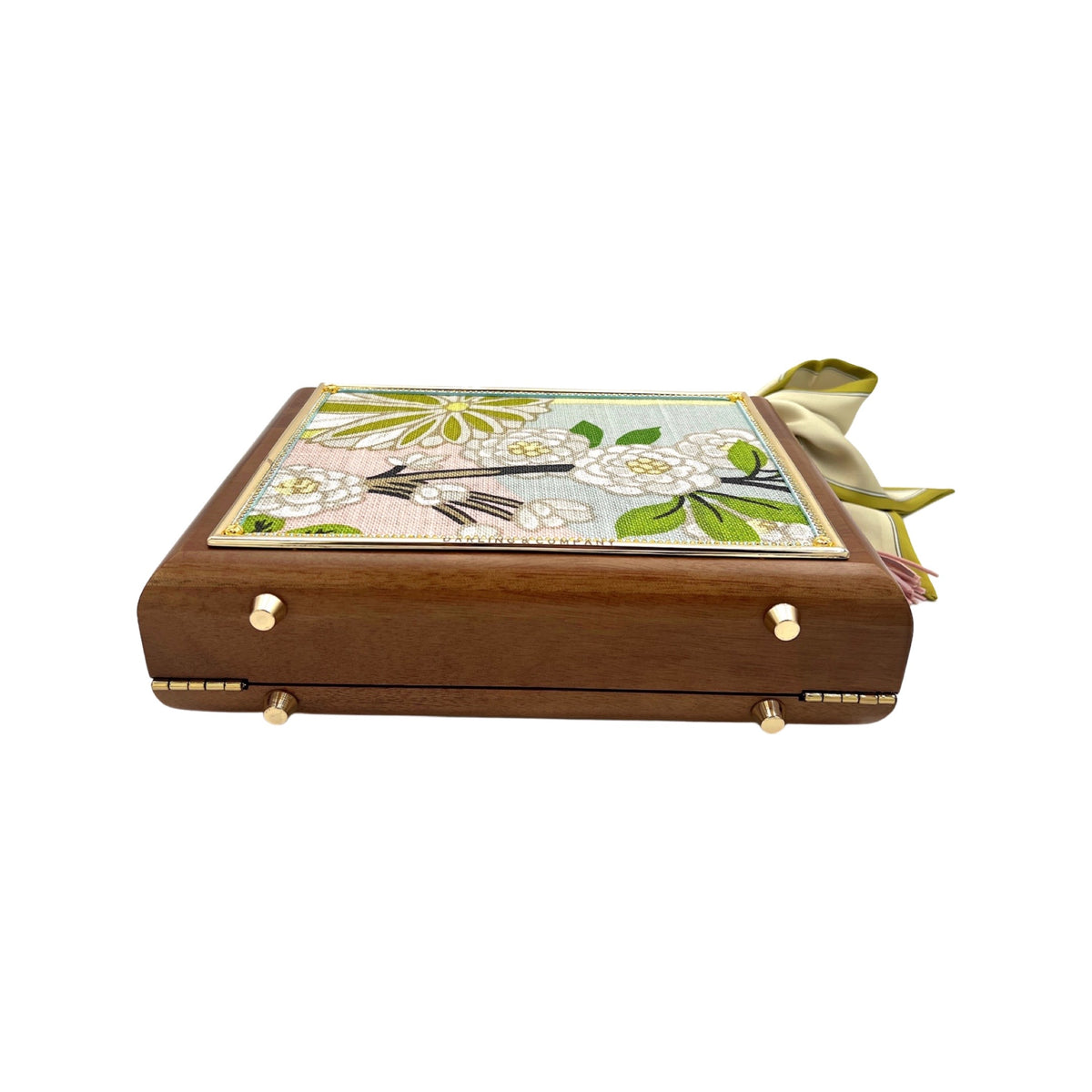 Bouquet and Lemon Sorbet Bag - Darling Clutch Company