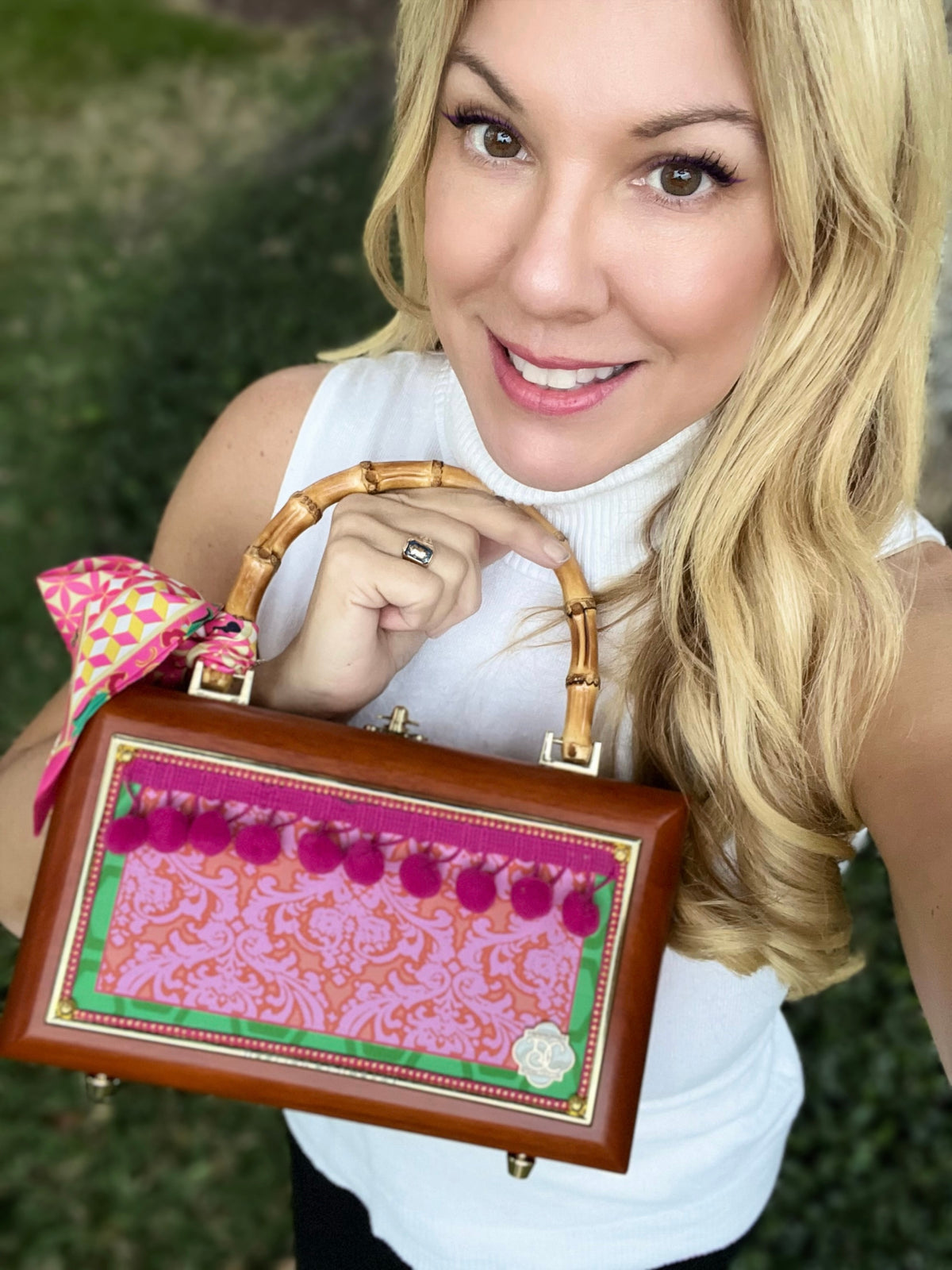 Citrus Preppy Chic Bag