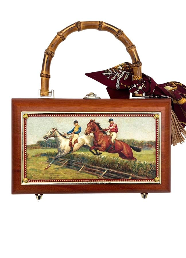 Afternoon Riders on Red Bag