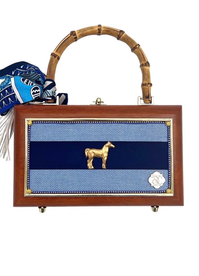 Saratoga Toile Bag - Brown