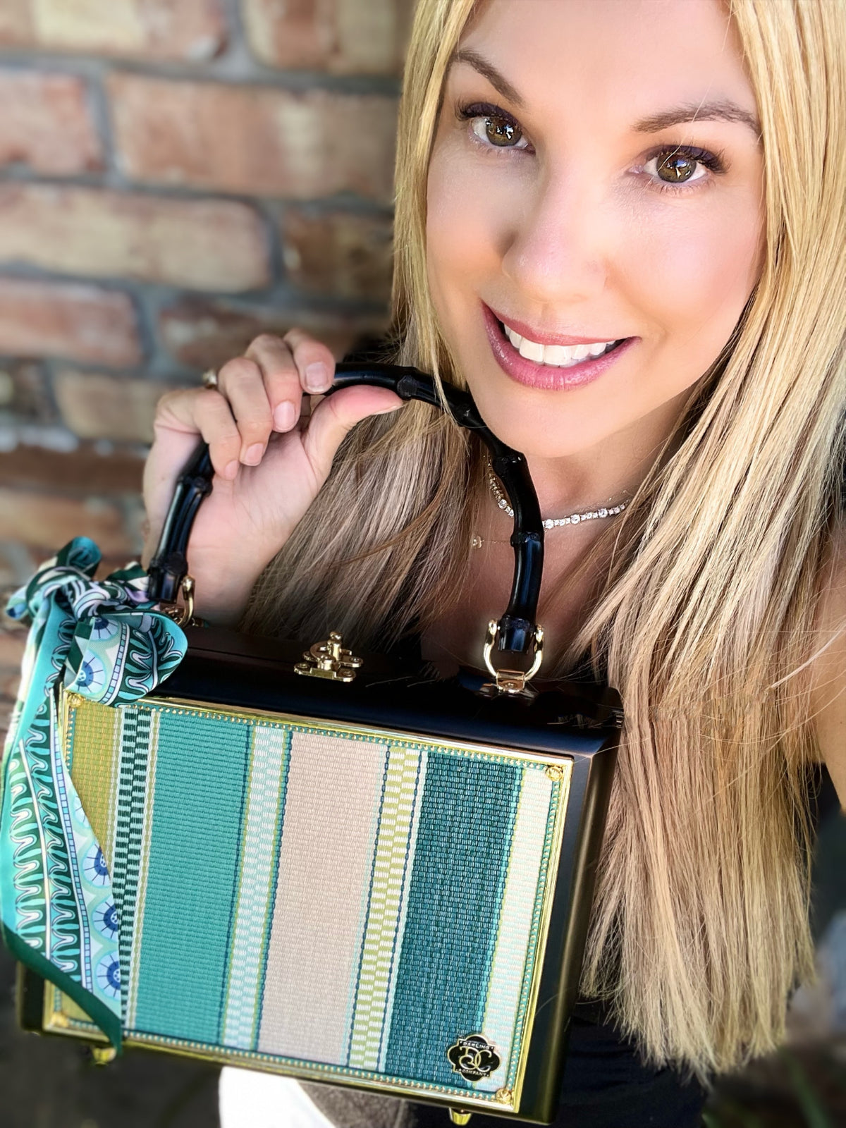 Forest Foliage Bag - Darling Clutch Company