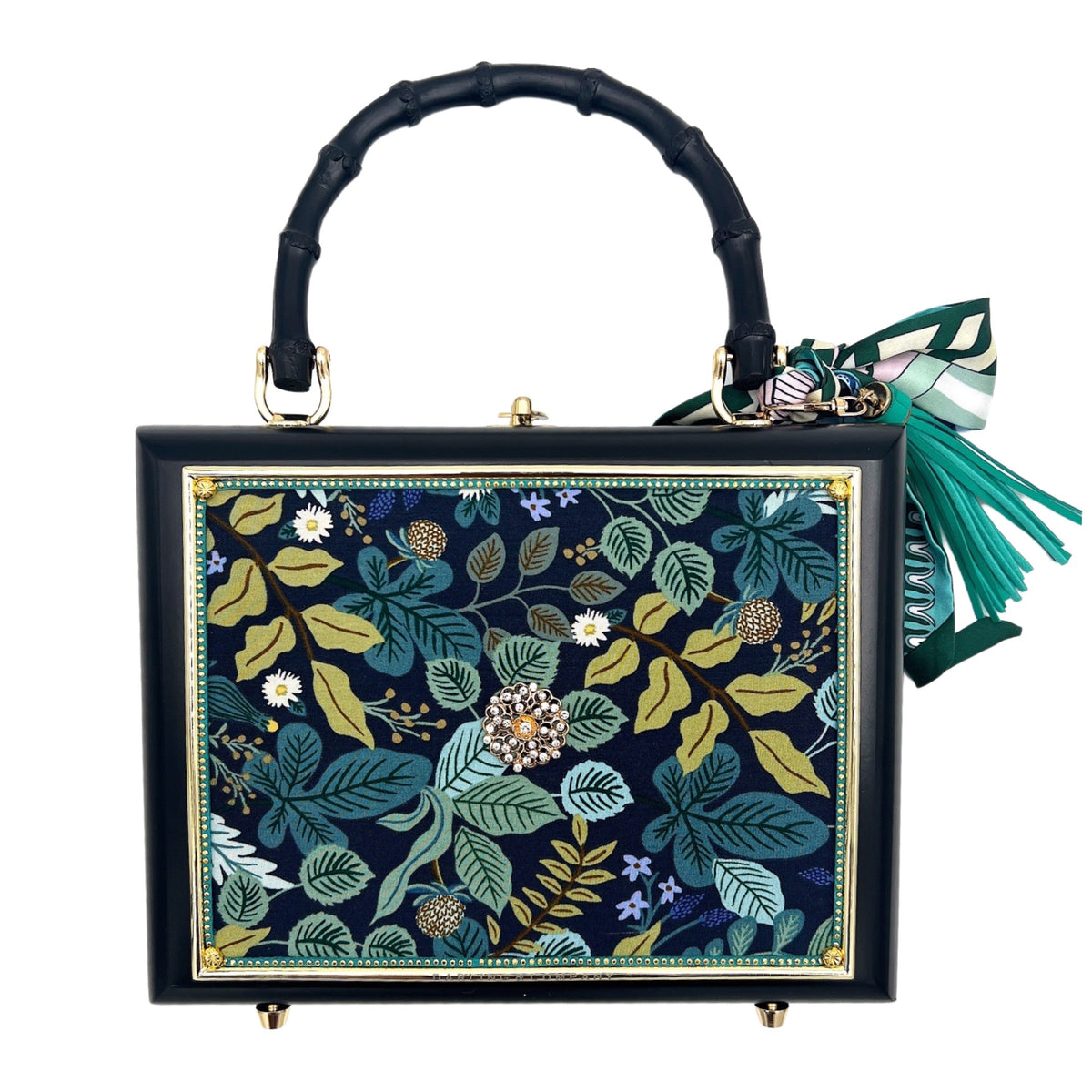 Forest Foliage Bag - Darling Clutch Company