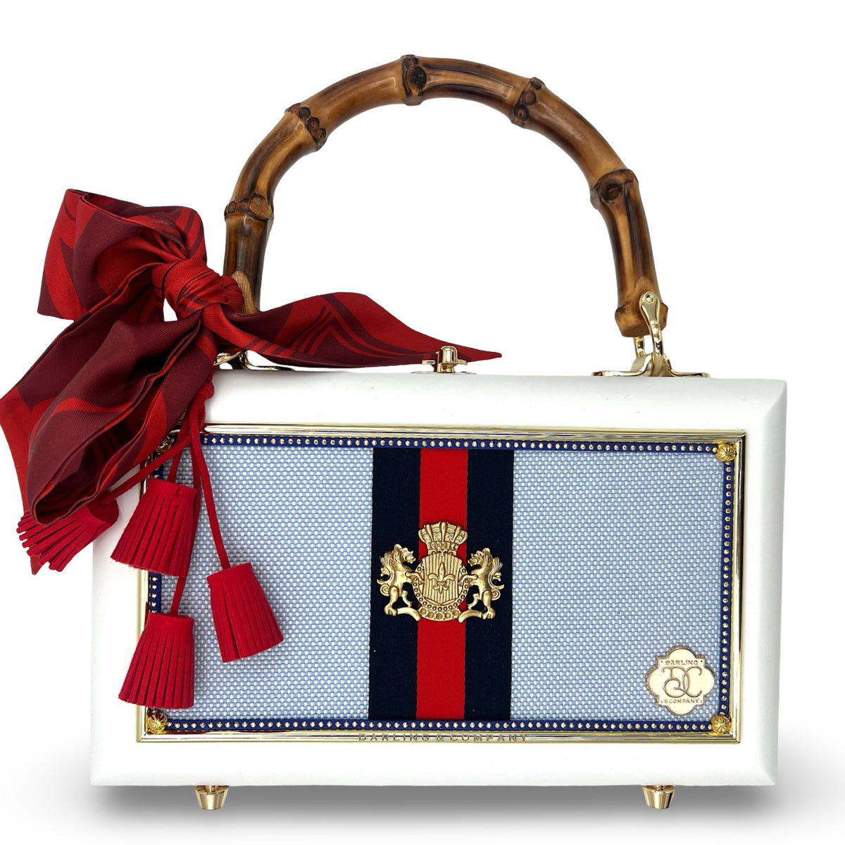 Grand Old Flag on White Bag