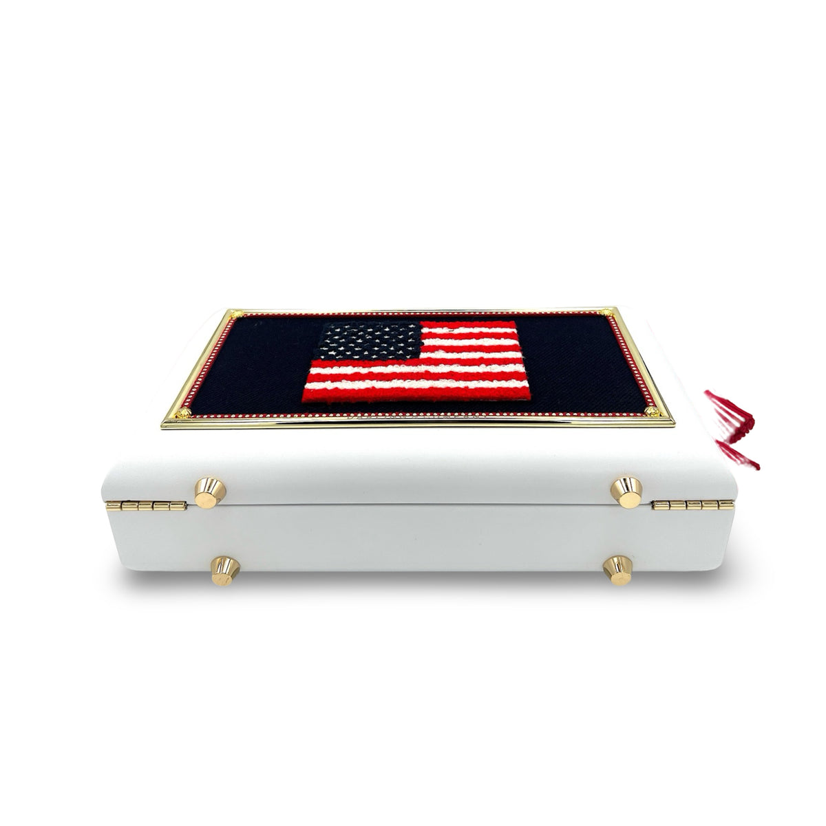 Grand Old Flag on White Bag