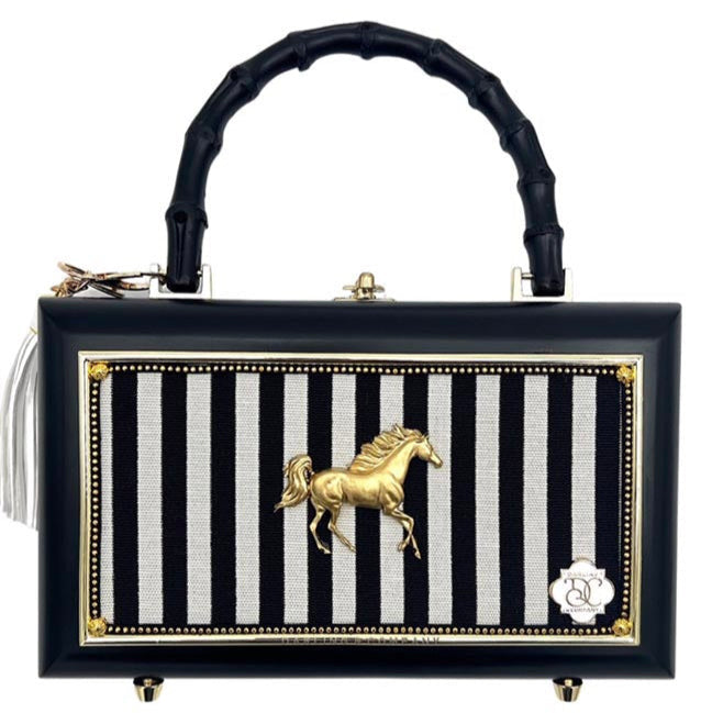 Dressage in the Hamptons Bag - Black