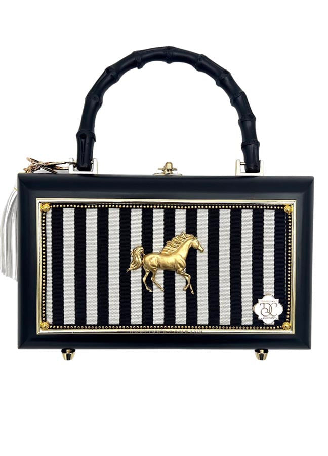 Dressage in the Hamptons Bag - Black