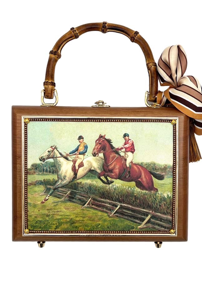 Afternoon Riders with Straps Bag - Large