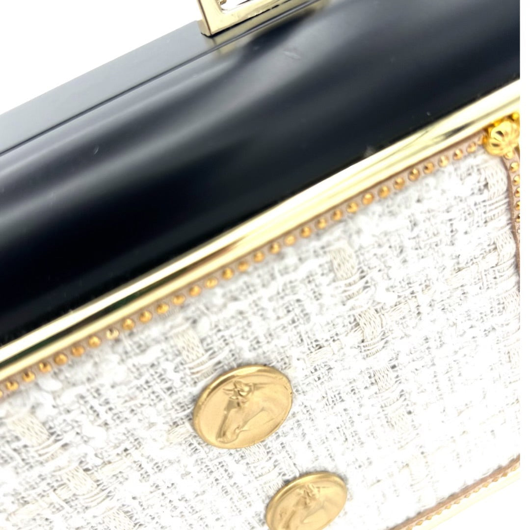 The Mini Heiress Bag (Horse Buttons)