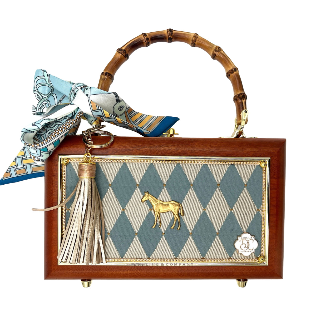 Pearl Beauty Argyle Bag