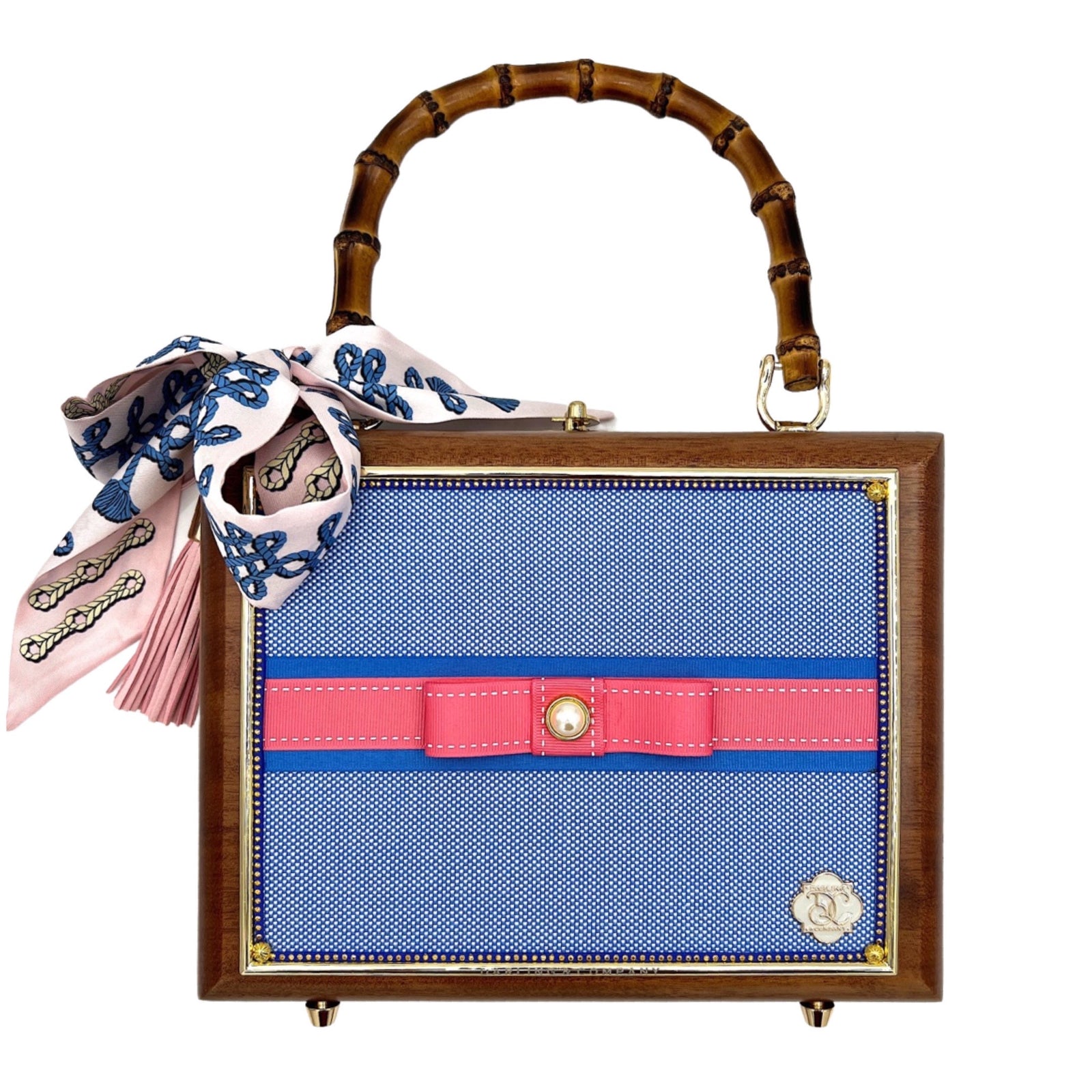 Darling & Company Field of Blue Cigar Box Bag – Southerngirlchic