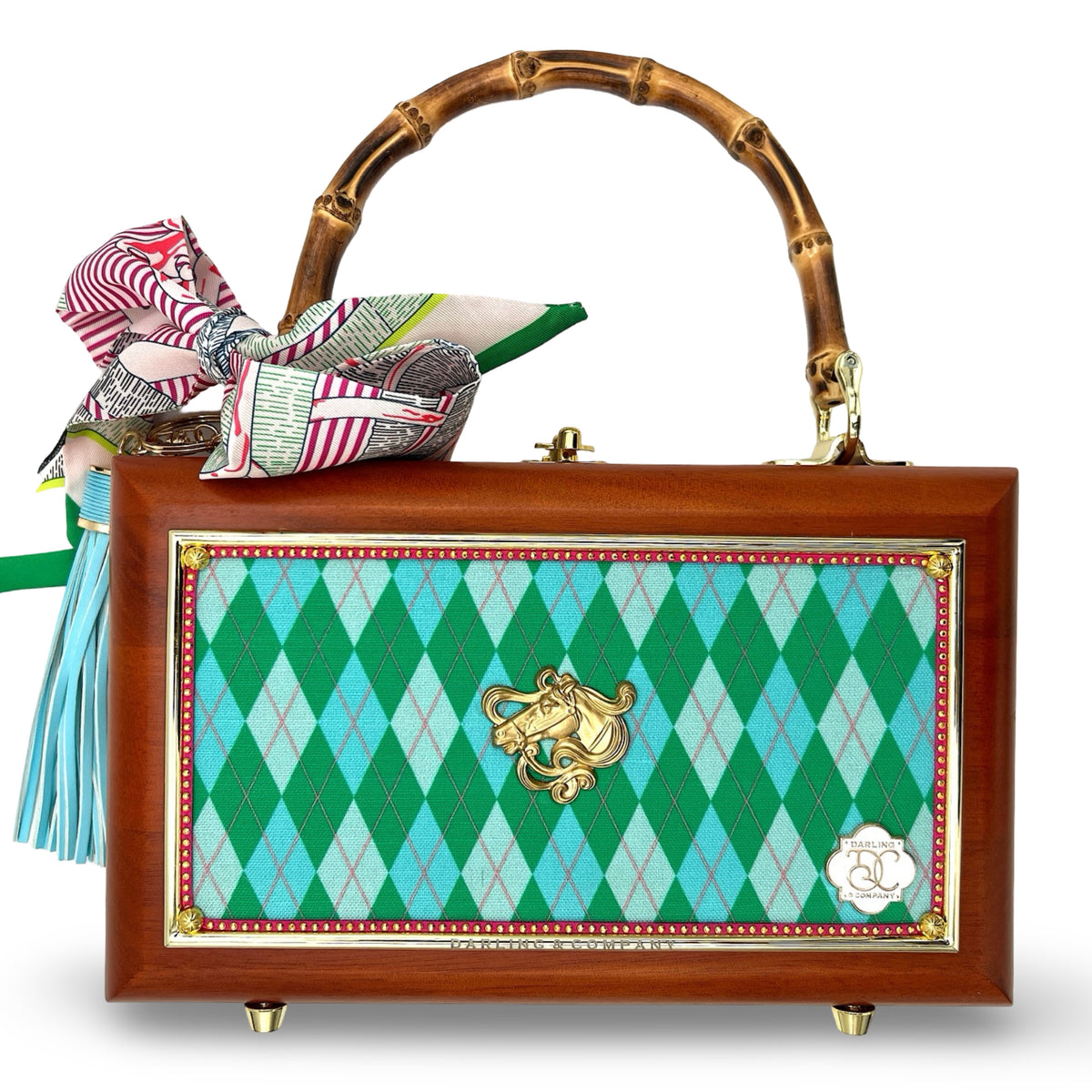 Silks and Argyle Bag