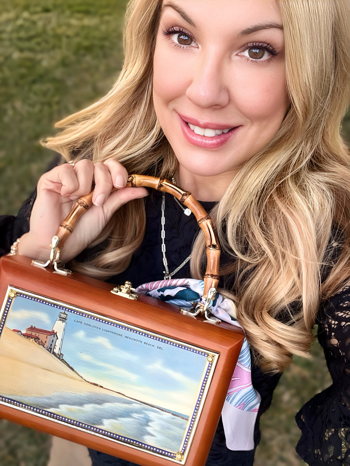 Vintage Lighthouse Bag