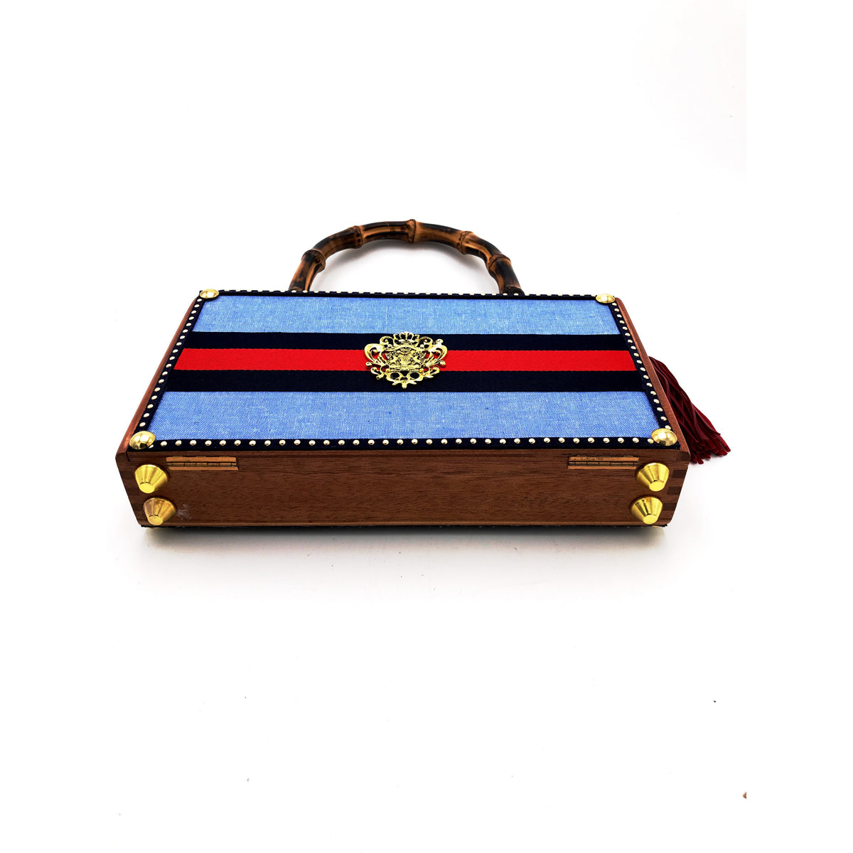 Darling & Company Lillie's Pad Wooden Cigar Case Bag – Southerngirlchic