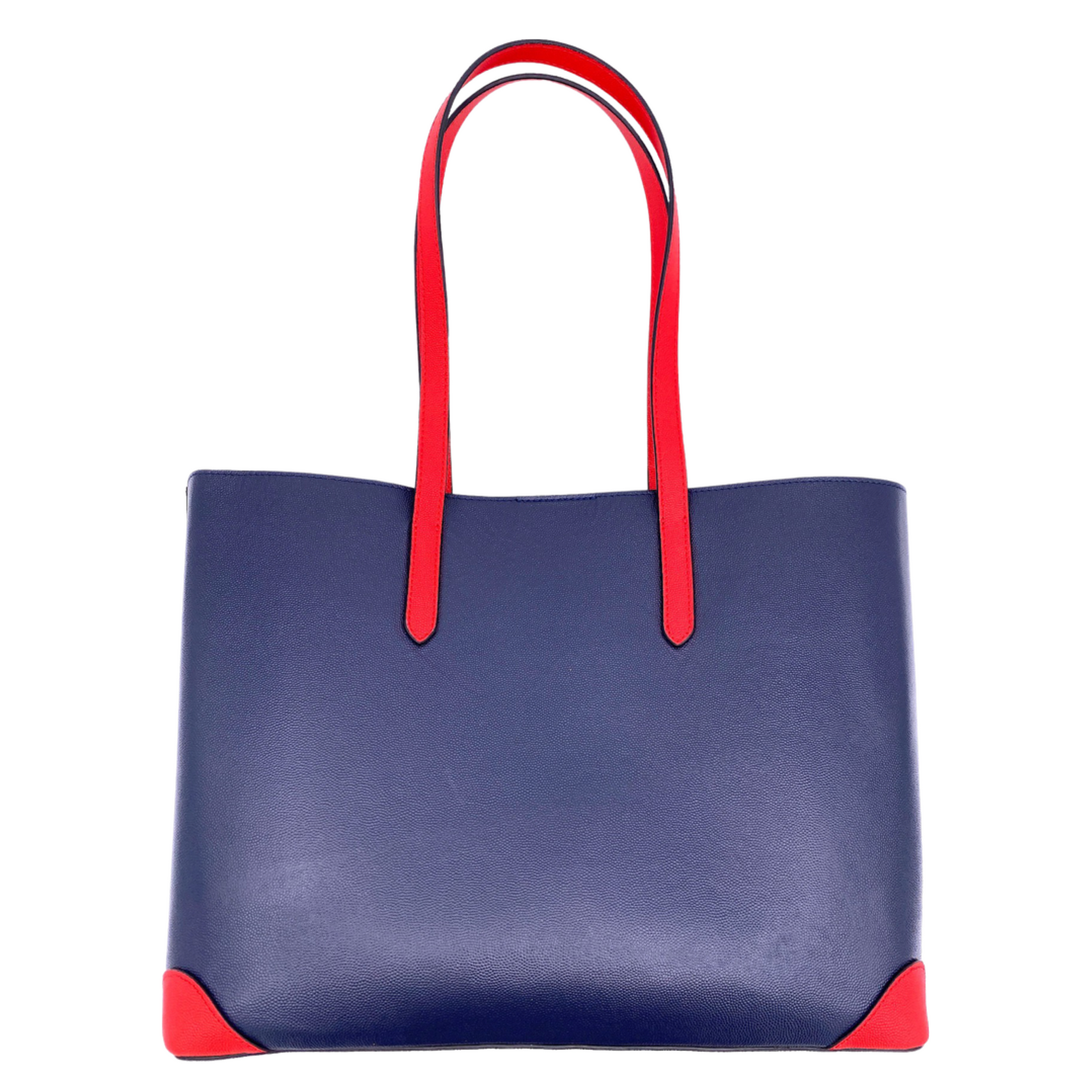 Atlas Tote in Navy/Red - Darling Clutch Company