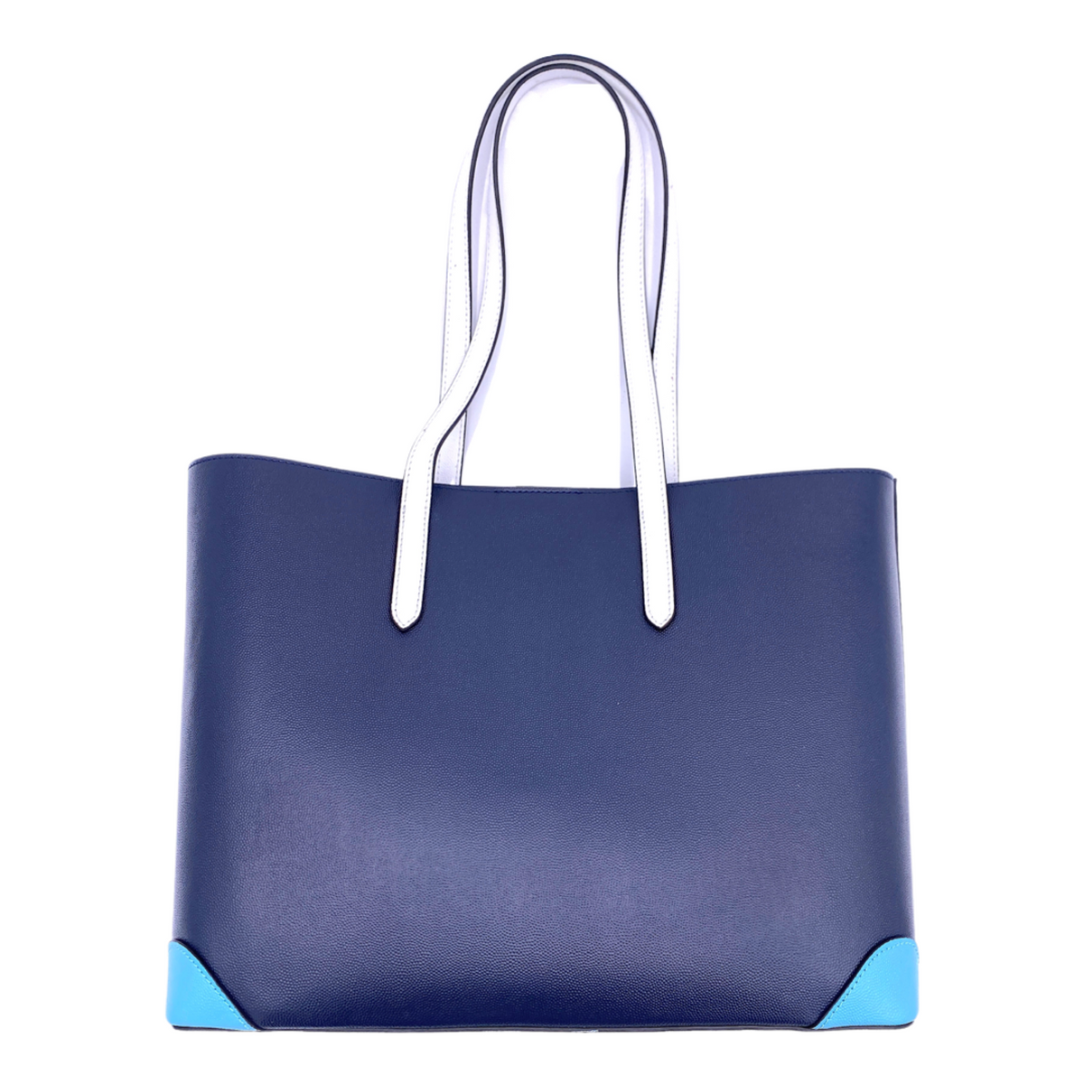 Darling Spring Pebbled Leather Tote Bag