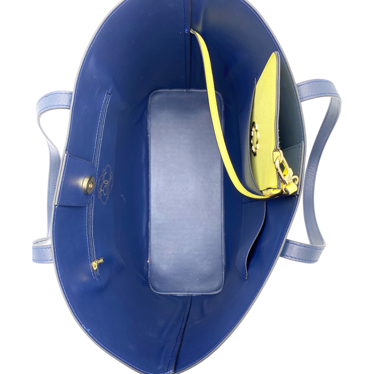 Atlas Tote in Turquoise - Darling Clutch Company