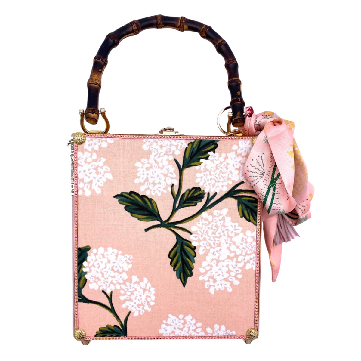 Blushing Hydrangeas Bag - Darling and Company