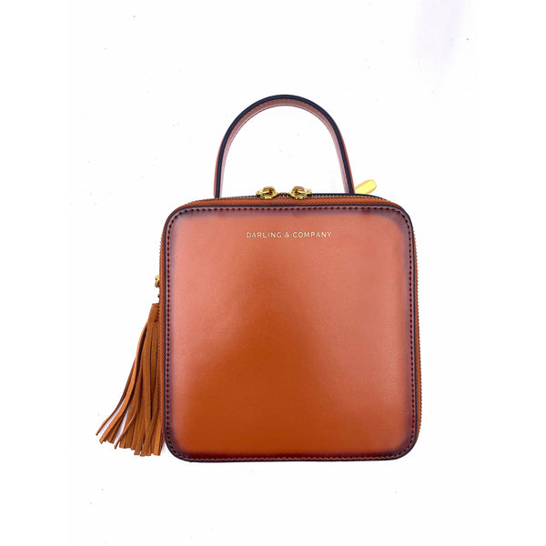 Darling Spring Pebbled Leather Tote Bag