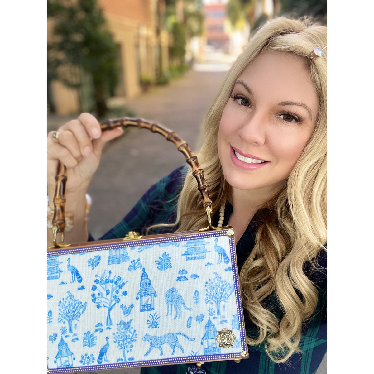 Chinoiserie Icons Bag - Darling Clutch Company