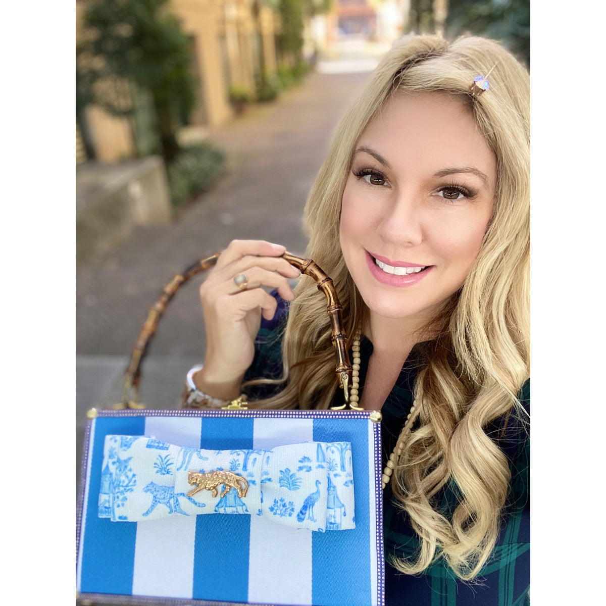 Chinoiserie Icons Bag - Darling Clutch Company