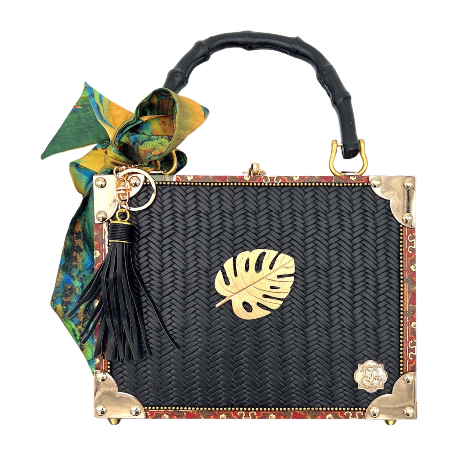 Dark and Palmy 22 Bag - Darling Clutch Company