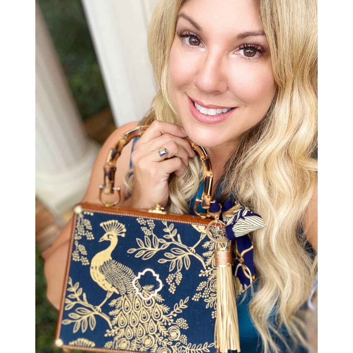 Golden Peacock Bag - Darling Clutch Company