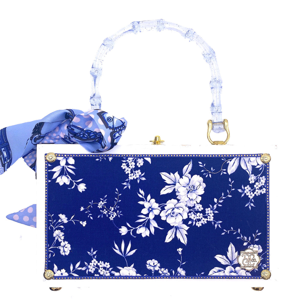 Grand Indigo Bag - Darling Clutch Company