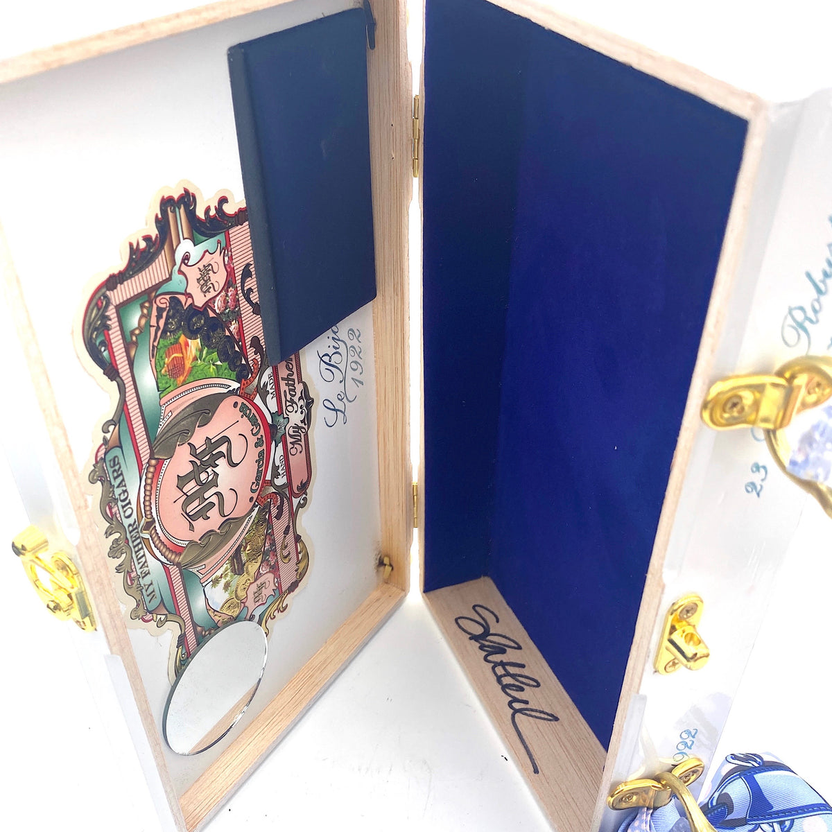 Grand Indigo Bag - Darling Clutch Company