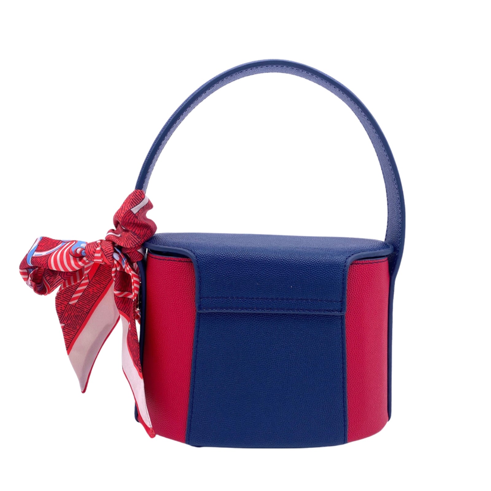 Harper Bag in Navy/Red - Darling Clutch Company