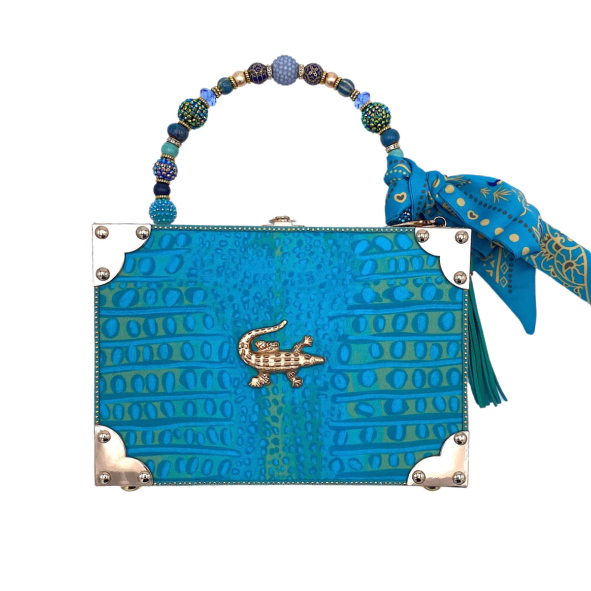 Gator Blues Bag - Darling Clutch Company