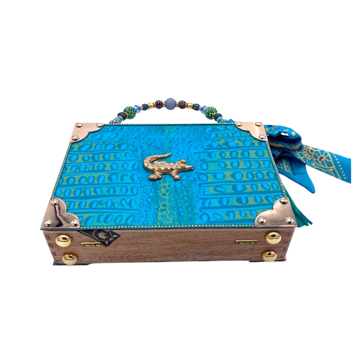 Gator Blues Bag - Darling Clutch Company