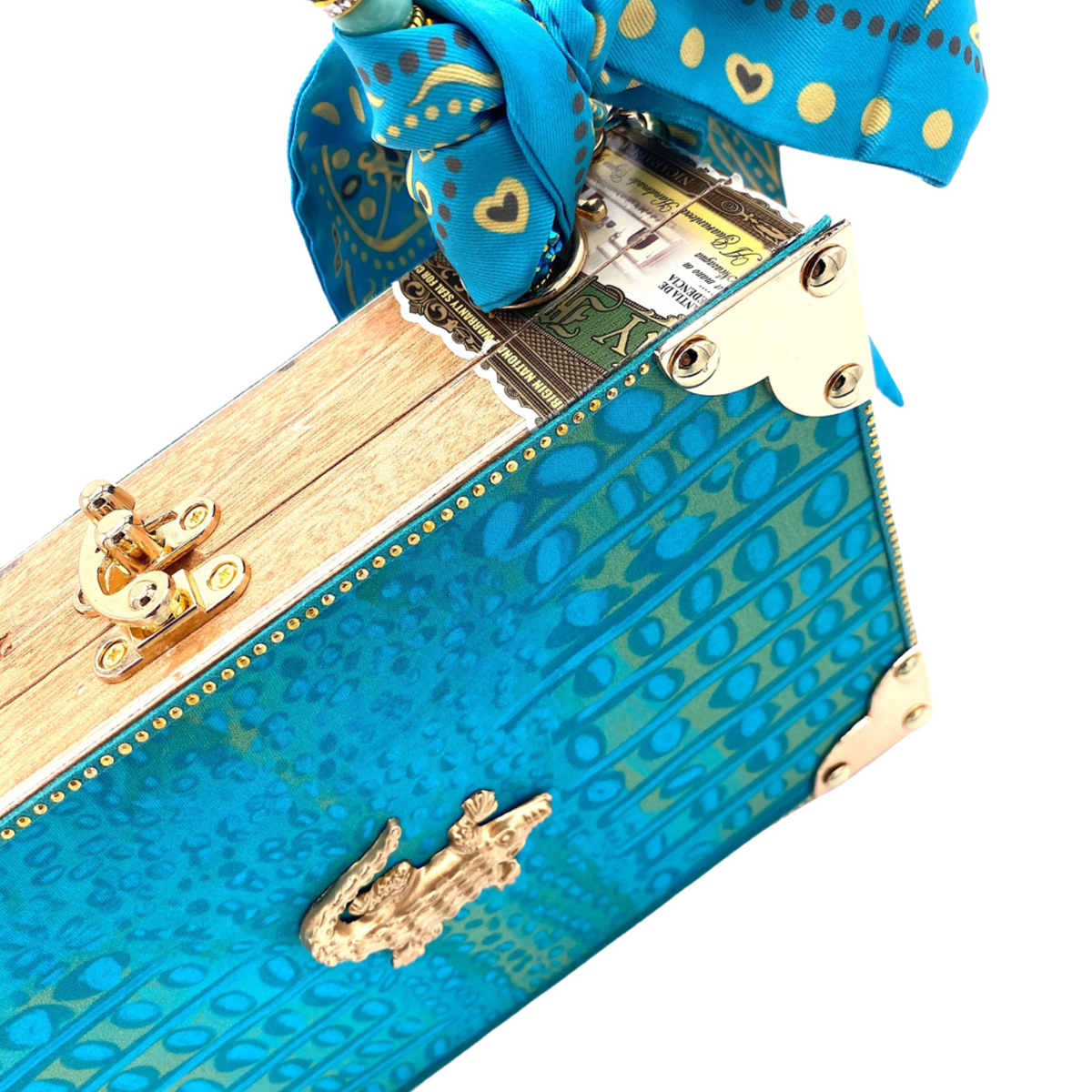 Gator Blues Bag - Darling Clutch Company