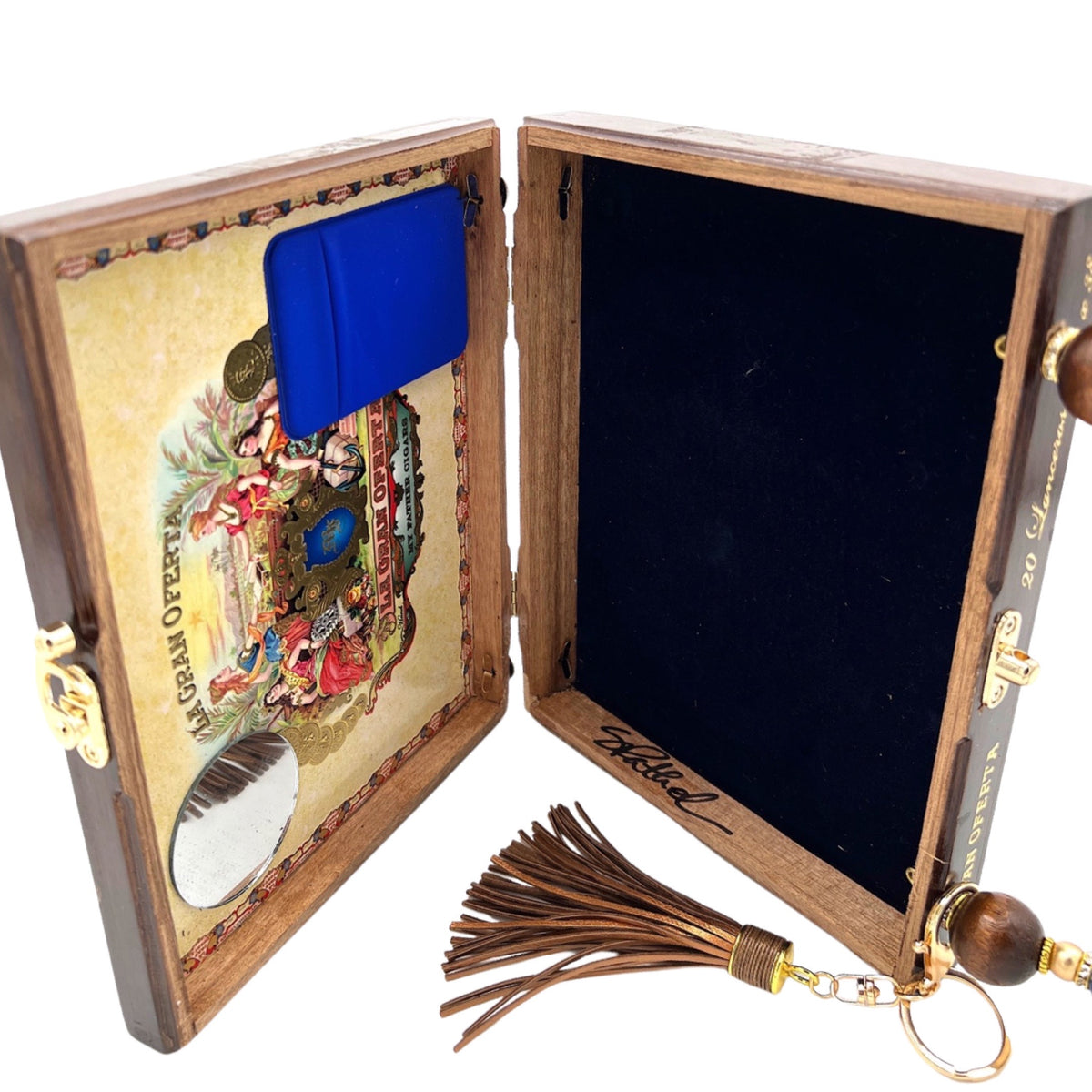 India at Midnight Bag - Darling Clutch Company