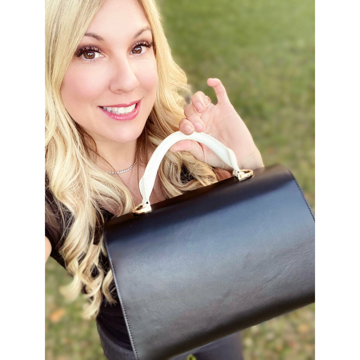 Lauren Bag in Black - Darling Clutch Company
