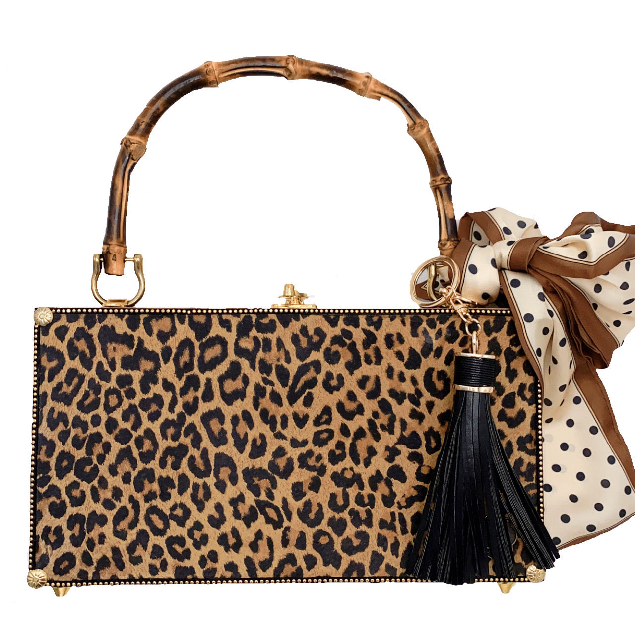 Leopard Safari Bag - Darling Clutch Company