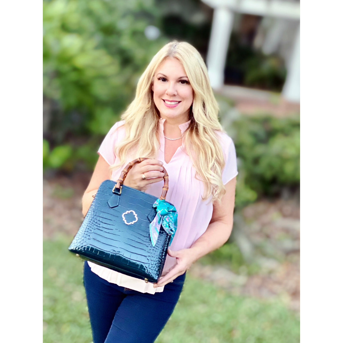 Millie Bag in Marine - Darling Clutch Company