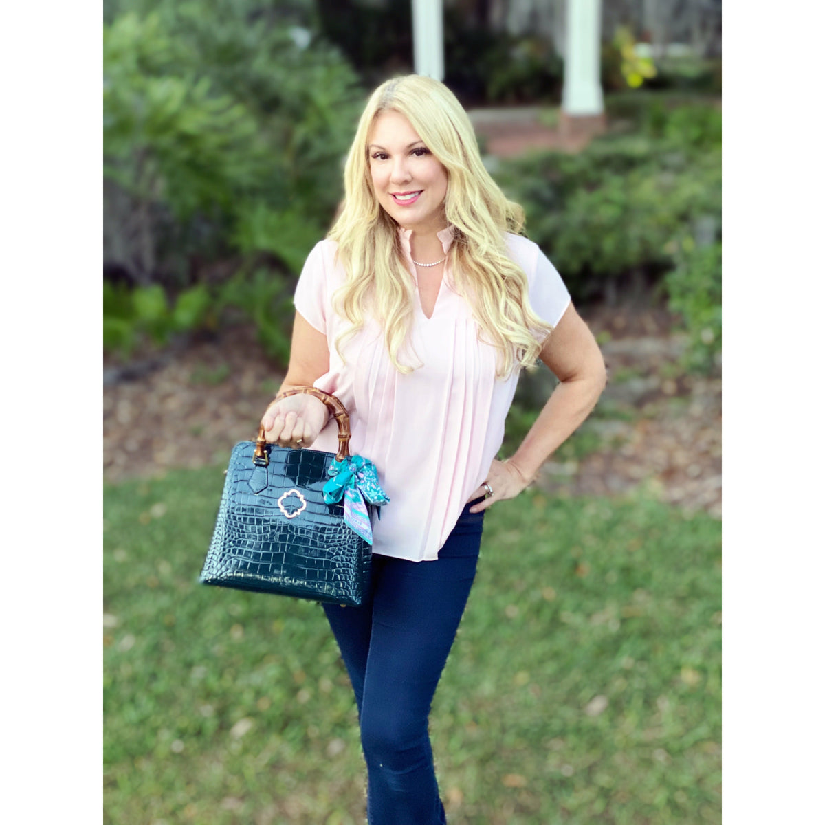 Millie Bag in Marine - Darling Clutch Company