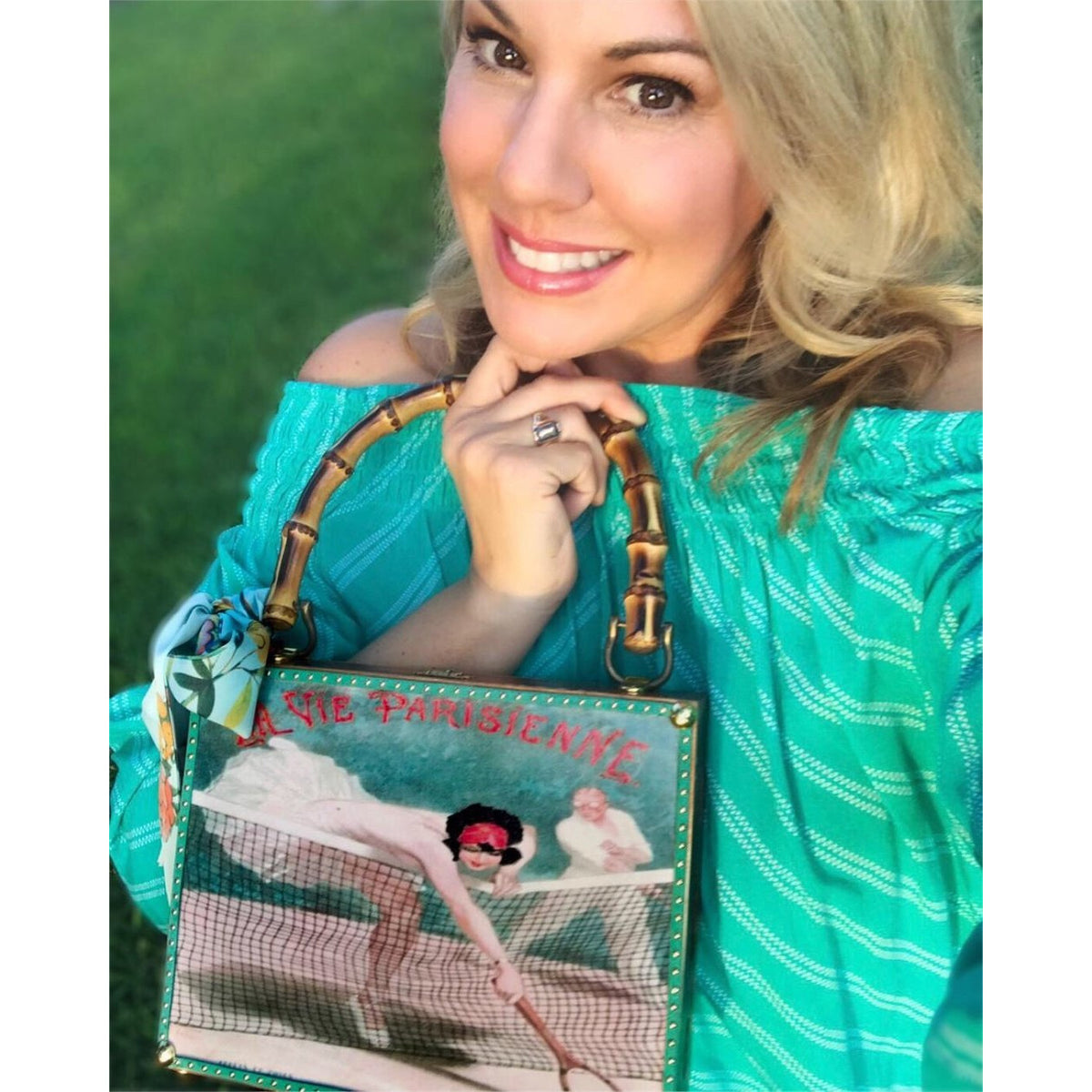 Net Gains Tennis Bag - Darling Clutch Company