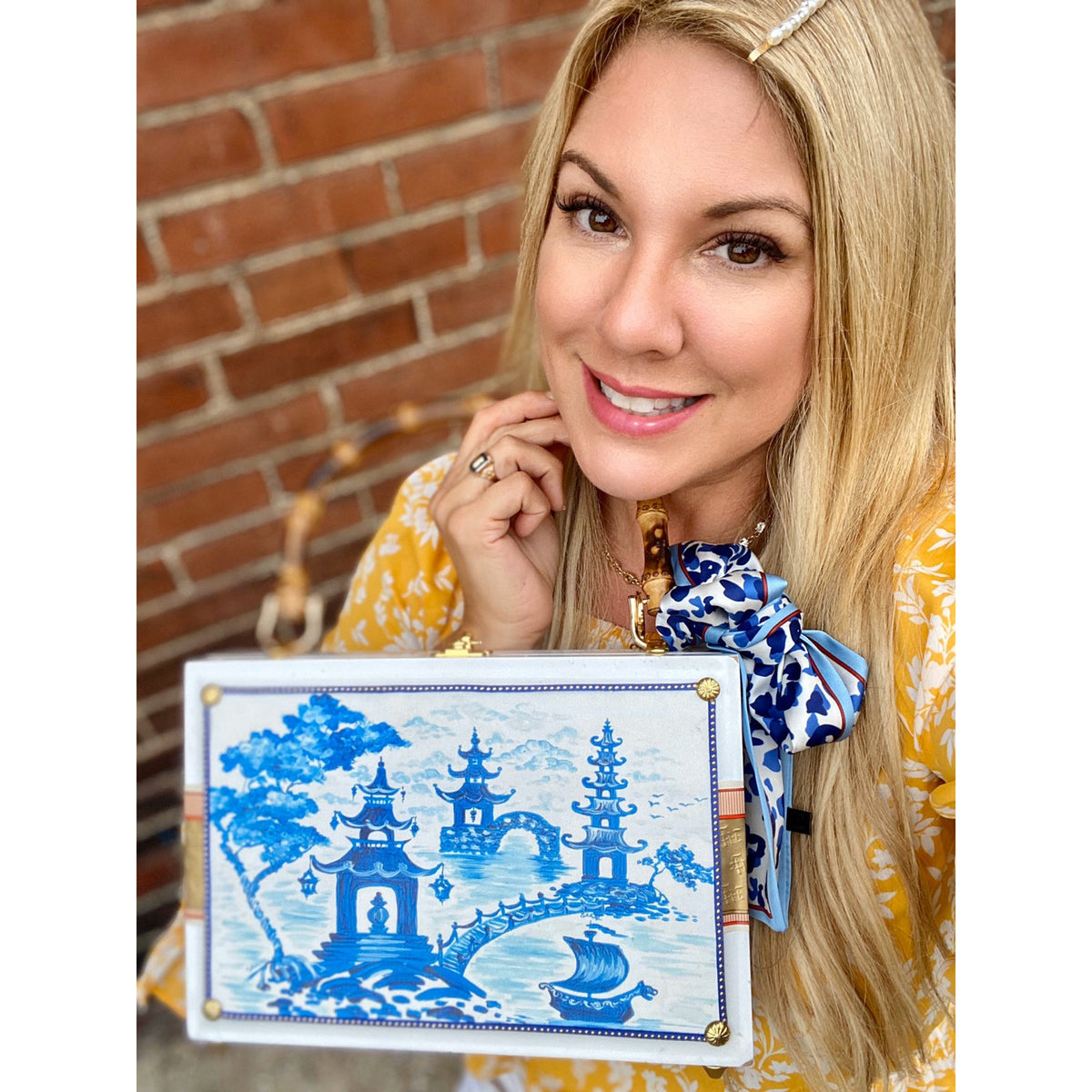 Paradise Pagoda Bag - Darling Clutch Company