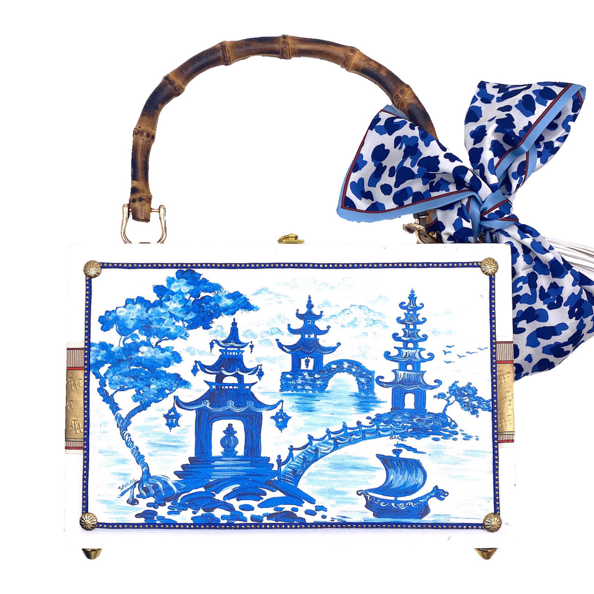 Paradise Pagoda Bag - Darling Clutch Company