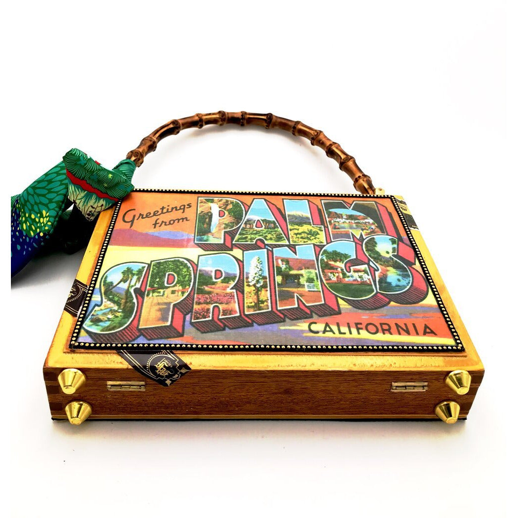 Palm Springs Postcard Bag - Darling Clutch Company