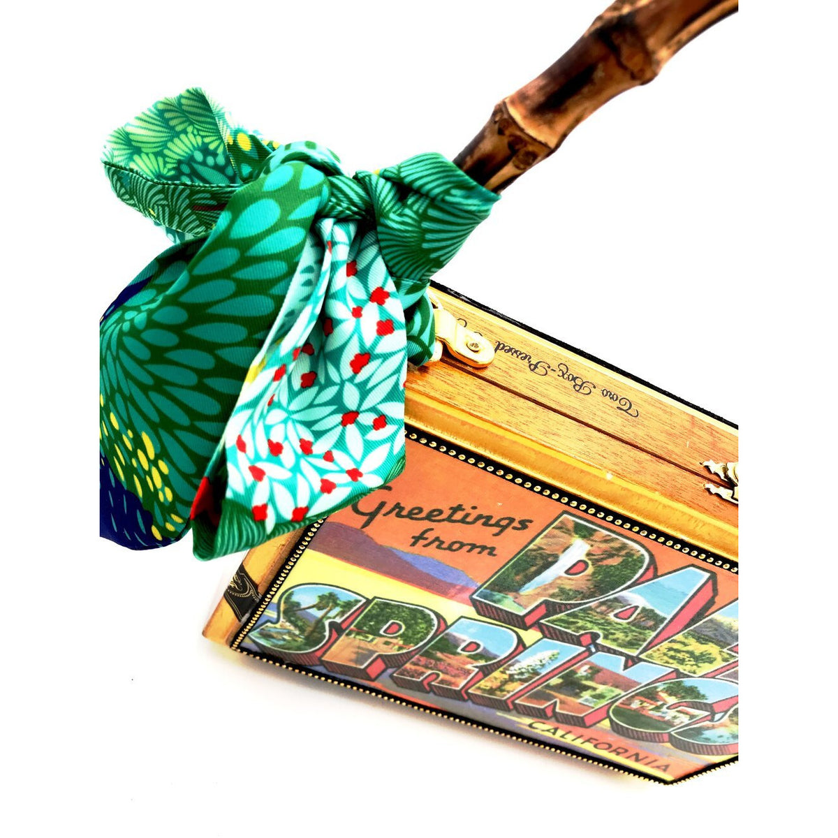 Palm Springs Postcard Bag - Darling Clutch Company
