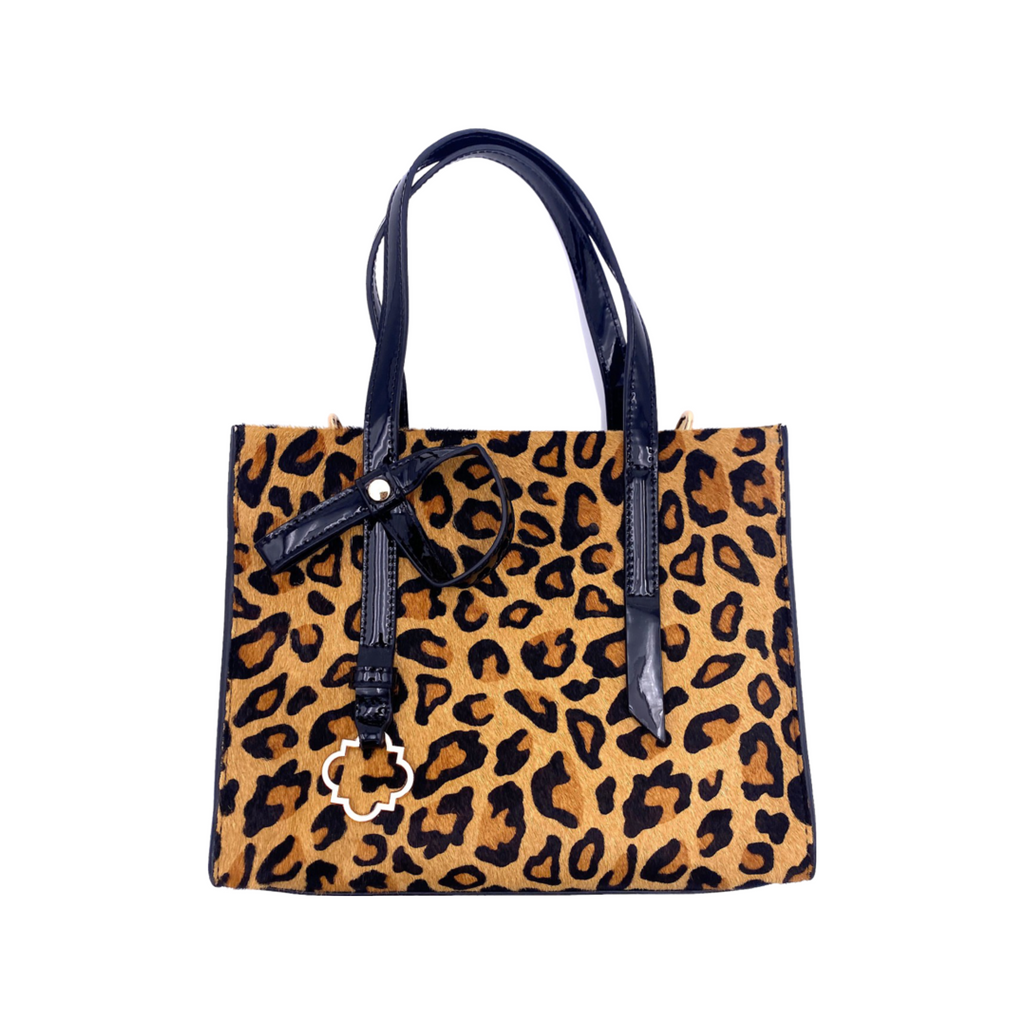 Park Avenue Bag in Leopard - Darling and Company