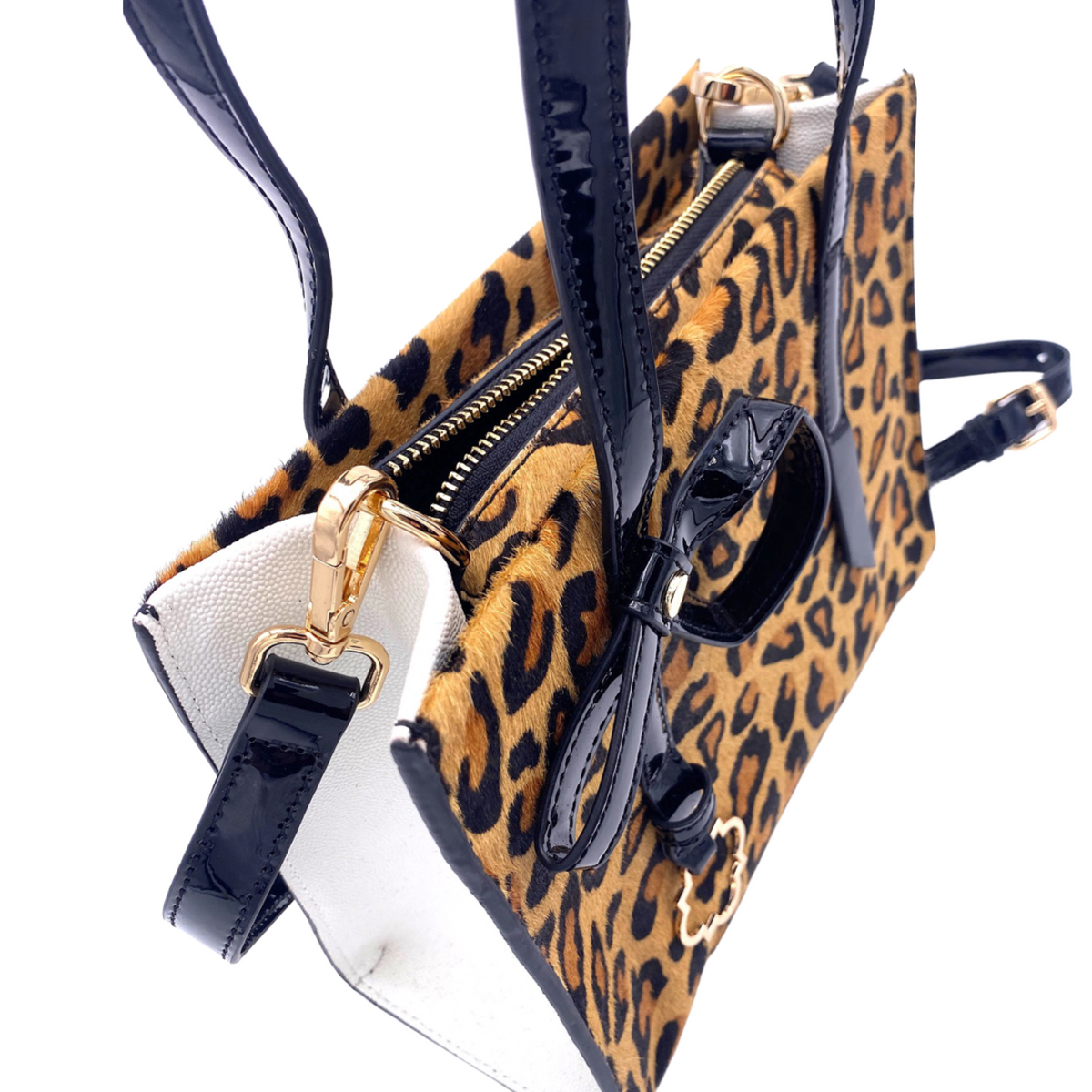 Park Avenue Bag in Leopard - Darling Clutch Company