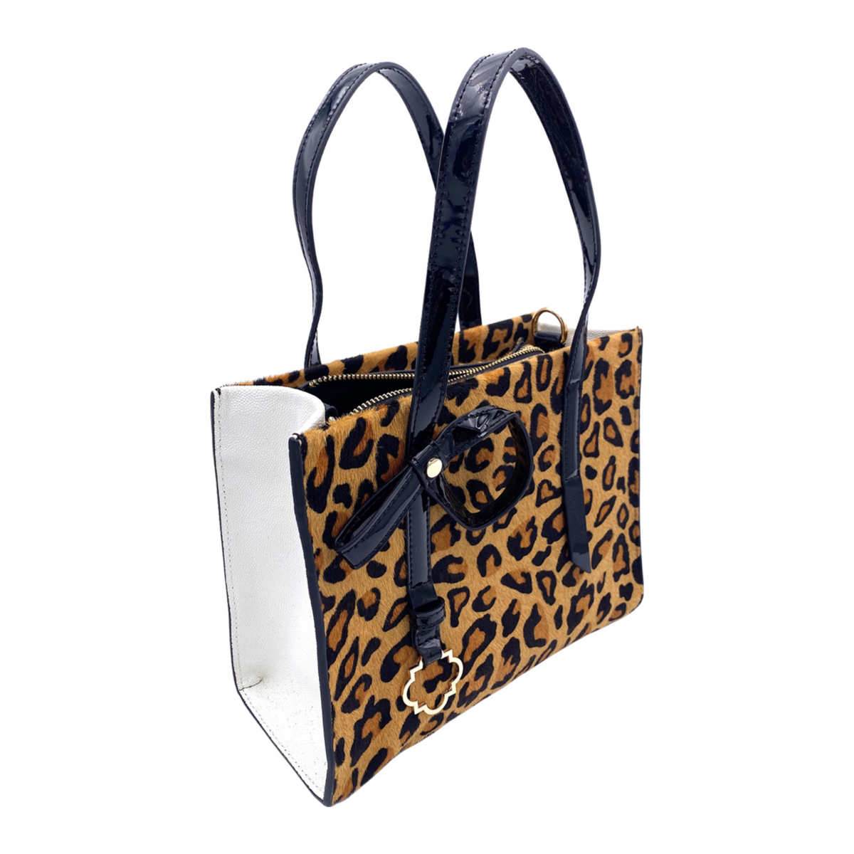 Park Avenue Bag in Leopard - Darling Clutch Company
