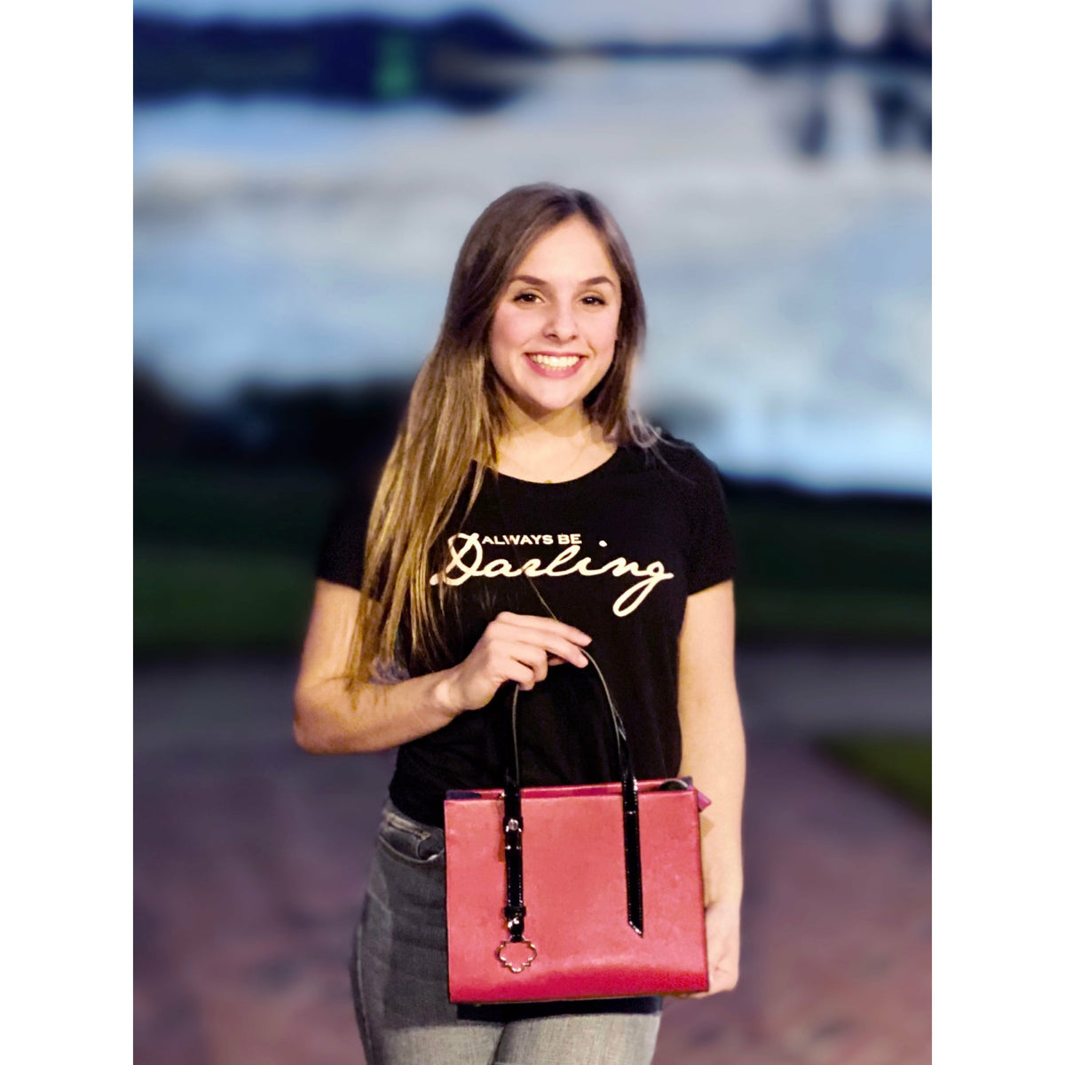 Park Avenue Bag in Red - Darling Clutch Company