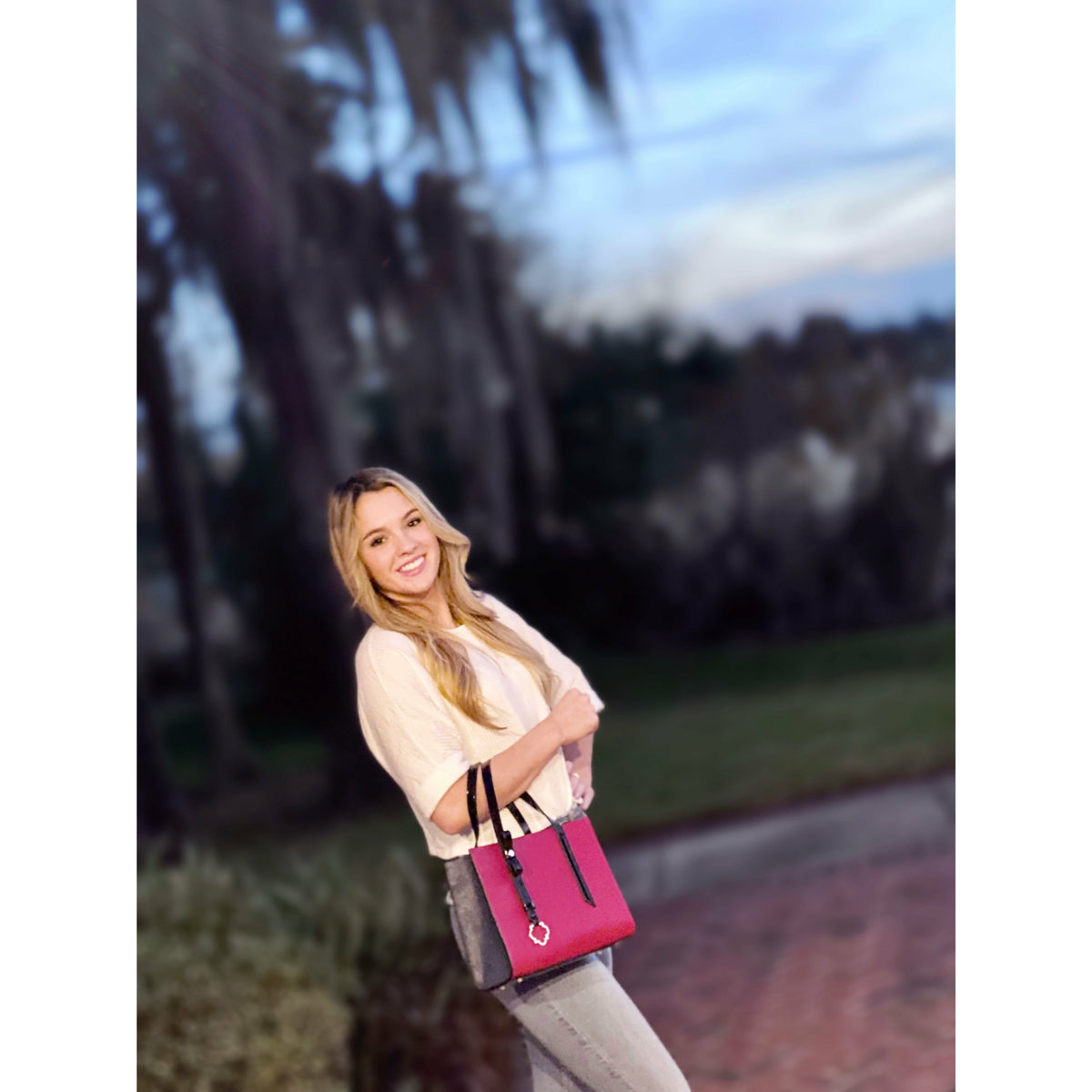 Park Avenue Bag in Red - Darling Clutch Company