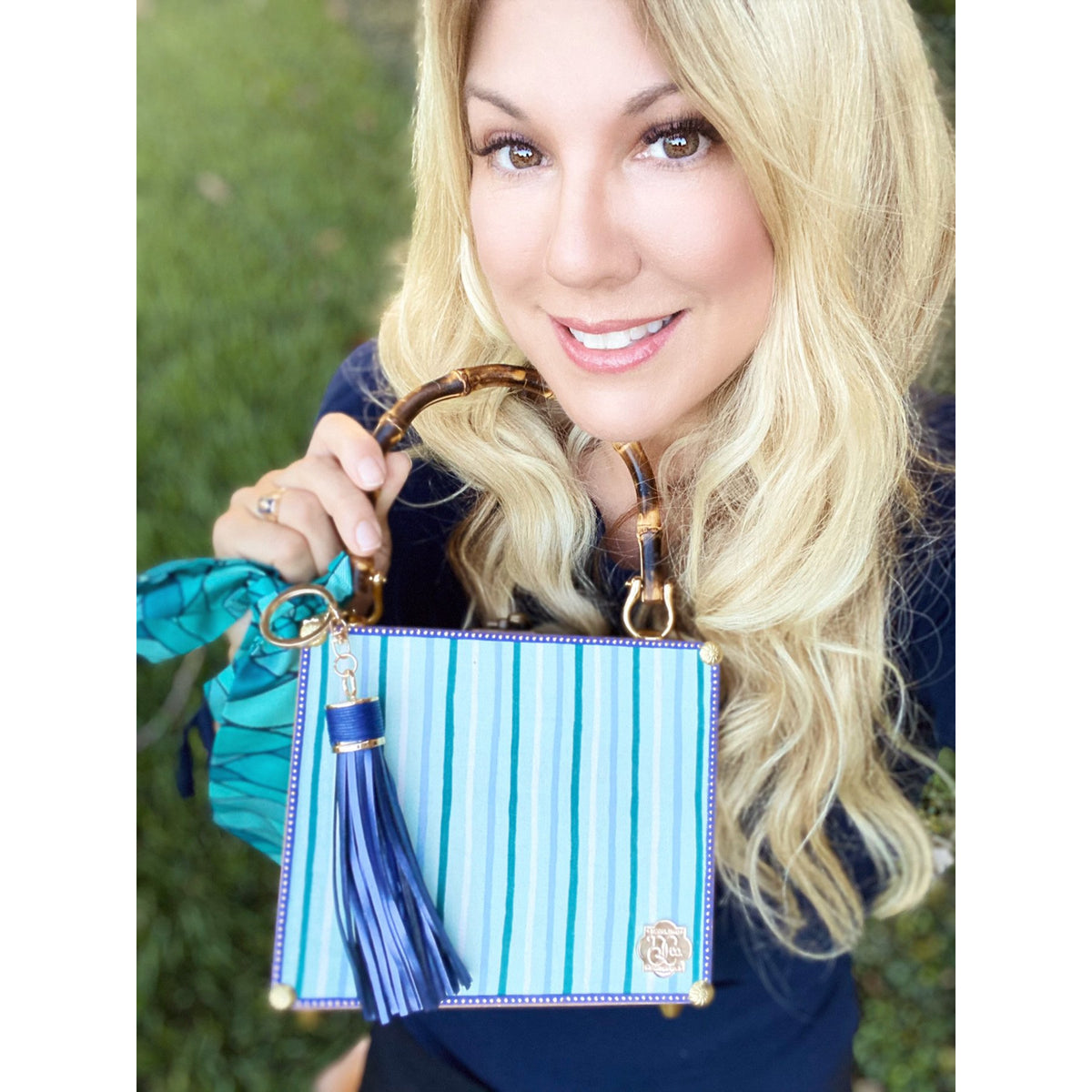 Peacock in the Park Bag - Darling Clutch Company