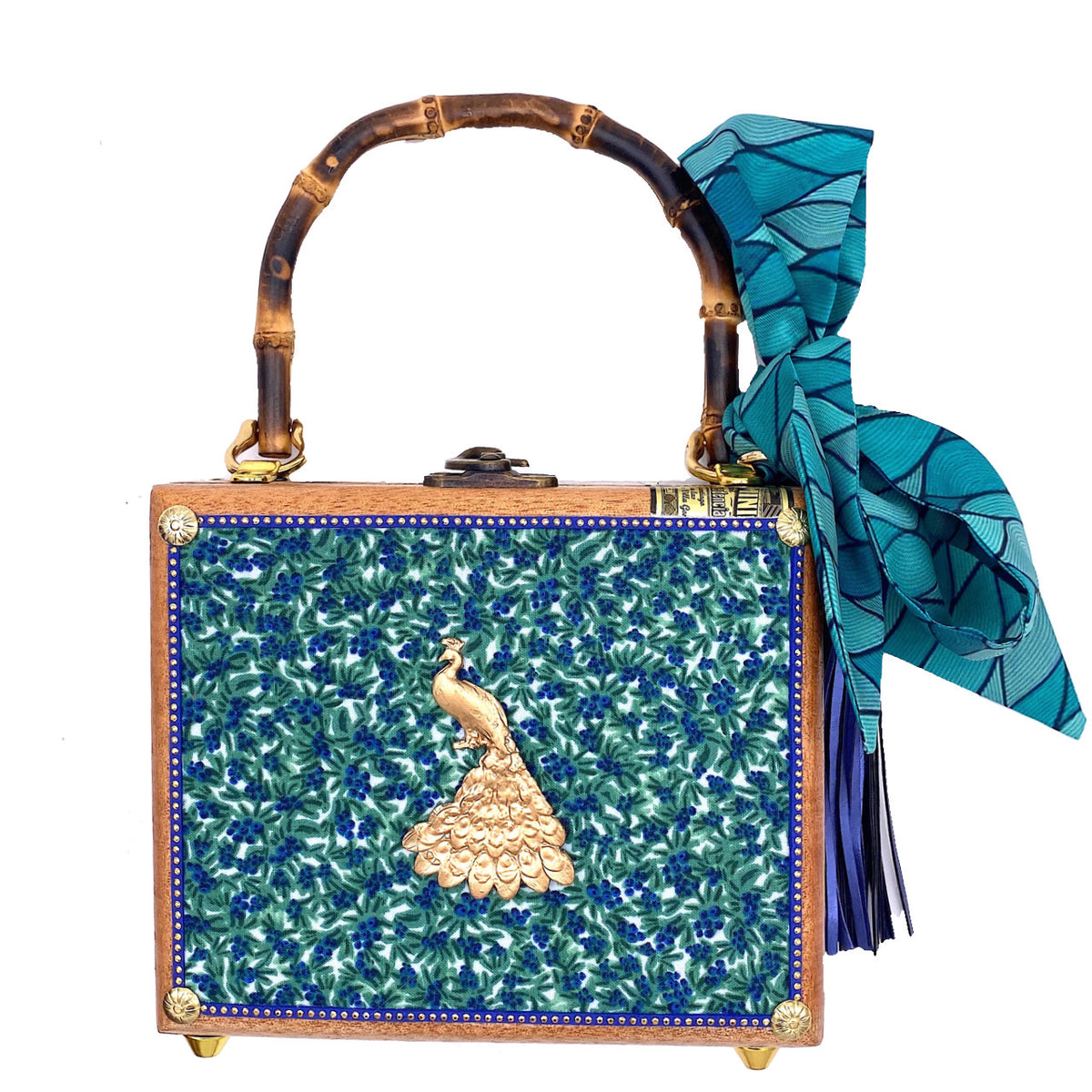 Peacock in the Park Bag - Darling Clutch Company